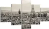 Bild auf Leinwand - Leinwandbild - Paris Stadt Zuhause - Produktbild-Vorschau 1