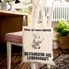 Mr. & Mrs. Panda Tote Bag Restaurator Leidenschaft - Produktbild-Vorschau 2