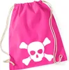 Huuraa Turnbeutel Pirat Totenschädel 12 Liter Fuchsia Produktbild-Vorschau 1