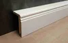 PROVISTON | Sockelleiste MDF | 64 x 96 x 2500 mm | Weiß | Produktbild-Vorschau 3