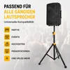2er Set PremiumX Lautsprecher Stativ – Stabiler Dreibein Produktbild-Vorschau 6