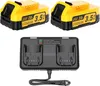 Ersatzakku für DeWalt 20V, DCBP034 Li‑Ion 3500 mAh, Orange; Produktbild-Vorschau 1