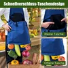 Gartenschürze mit Taschen, Verstellbare Wasserdichte Produktbild-Vorschau 5