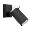 Nástenné svietidlo RING čierne 1xGU10 10W oceľ 8x16x8cm Náhľad obrázku produktu 9