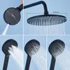 Auralum Regendusche ohne Armatur, Schwarz Duscharmatur mit Produktbild-Vorschau 16