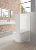 TECElux WC-Betätigungsplatte manuell, Glas weiß, Tasten Produktbild-Vorschau 4