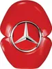 A red Mercedes-Benz branded item with a silver star logo. Voir les images du produit