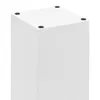 vidaXL Stojan na dáždniky Stone Design Steel White Náhľad obrázku produktu 3
