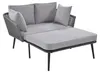 5-tlg. Gartenlounge Sitzgruppe Sonnenliege Set verzinkter Produktbild-Vorschau 10