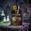 HOMCOM Geanimeerde Halloween-heks voor op tafel, 47 cm, met Productafbeelding-voorbeeld 3