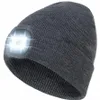 Wintermütze mit LED-Taschenlampe und Arbeitsleuchte zum Produktbild-Vorschau 7