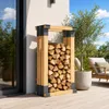 YARDIN, ensemble de 4 supports pour empiler le bois de Voir les images du produit 10