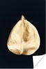 MuchoWow® Poster Blätter - Schwarz und Gold - Schwarz - Produktbild-Vorschau 1