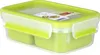 emsa Snackbox CLIP & GO, 1,0 Liter, transparent / grn Vista previa de la imagen del producto 4