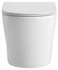 Wand-WC Set Nakia Tiefspüler ohne Spülrand kurz weiß matt Produktbild-Vorschau 6