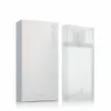 A white box and a clear bottle of perfume are shown against a white background. Anteprima dell’immagine prodotto