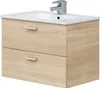 Dmora Mobile Sottolavabo Tico 45x70x50h cm Marrone Rovere, Anteprima dell’immagine prodotto 4