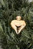 Cuori di Natale in vetro dorati elegante set di 12 pezzi Anteprima dell’immagine prodotto 3