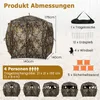 Přenosný lovecký stan COSTWAY, vyskakovací lovecký úkryt Náhled obrázku produktu 3