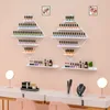 2 Sets Nagellack Regal Diamantförmiger Metall Nagellack Produktbild-Vorschau 3