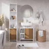 Meubles bain Vicco Norea Chêne/Blanc 2 pièces, Model 65828 Voir les images du produit 3