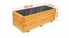 XXL Pflanzkübel Holz 100 cm – Extra Stabiler Blumenkasten Produktbild-Vorschau 2