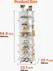 SucceBuy Schuhregal für 28 Paar Schuhe (7 Ebenen), 360° Produktbild-Vorschau 3