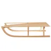 A wooden sled on a white background. Produktbild-Vorschau