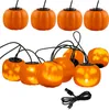 Halloween LED pohádková světla Dýně 3D, 4,5 m dýně lucerny Náhled obrázku produktu 1