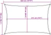 vidaXL Sonnensegel 160 g/m² Anthrazit 2,5x3,5 m HDPE Produktbild-Vorschau 7