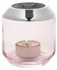 Fink Windlicht oder Vase Smilla mit Platinrand Hellrosa Produktbild-Vorschau 1