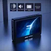 A black ezcap VHSDigi AV recorder is shown on a reflective surface with a blue background. Feature icons are displayed above the product. Náhled obrázku produktu