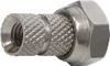 PremiumX F-Stecker 4mm schraubbar 4,0 mm Aufdrehstecker Produktbild-Vorschau 2