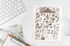 MuchoWow® Mauspad Mousepad Meerestiere - Muschel - Schwarz Produktbild-Vorschau 6