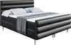 ALTDECOR Boxspringbett mit Holz Füßen, Matratze und Produktbild-Vorschau 2