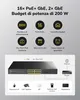 Cudy Gigabit PoE+ Switch GS1016EPS2 16 Ports 200W 2x SFP Produktbild-Vorschau 3