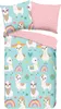 Duvet cover Good Morning 135x200 + 1* 80x80 cm - llamas and Produktbild-Vorschau 5
