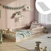 Bodenbett Bett mit Rausfallschutz & Lattenrost Montessori Produktbild-Vorschau 1