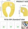 Faltbarer Toilettensitz Kinder Toilettensitz,Reise Klappbar Produktbild-Vorschau 2