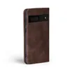 A brown flip cover for a Google Pixel 7 phone is shown against a white background. Produktbild-Vorschau