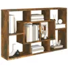 vidaXL Wandregal Räuchereiche 85x16x52,5 cm Holzwerkstoff Produktbild-Vorschau 4