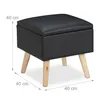 Relaxdays 4052025913687, Vnitřní, MDF, Nepravá kůže, Pěna, Náhled obrázku produktu 4
