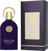 A perfume bottle and its packaging are displayed side-by-side against a white background. Voir les images du produit