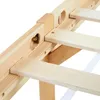 Homestyle4u Holzbett 90x200 mit Schubladen Natur Einzelbett Produktbild-Vorschau 11