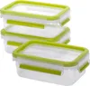 Emsa Clip&Close Frischhaltedosen 3er-Set 0,55 l, Grün Produktbild-Vorschau 10