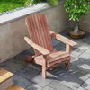An Adirondack chair on a patio. Produktbild-Vorschau