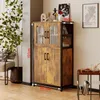 Comodà rustica, credenza in stile retrò-vintage-loft per Anteprima dell’immagine prodotto 5