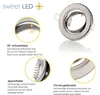 SWEET LED 10x GU10 Einbaustrahler Set schwenkbar – Produktbild-Vorschau 3