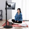 Maclean mobiler Monitor/TV-Bodenständer, Gasfeder, 17"-35", Produktbild-Vorschau 11