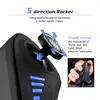 Close-up of a gaming mouse with text highlighting its features. Produktbild-Vorschau